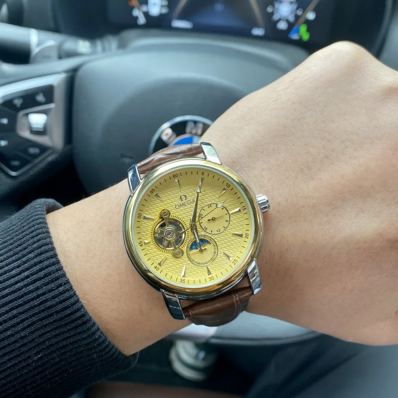 超薄型トゥールビヨン オメガブランド専門店O81370[4]