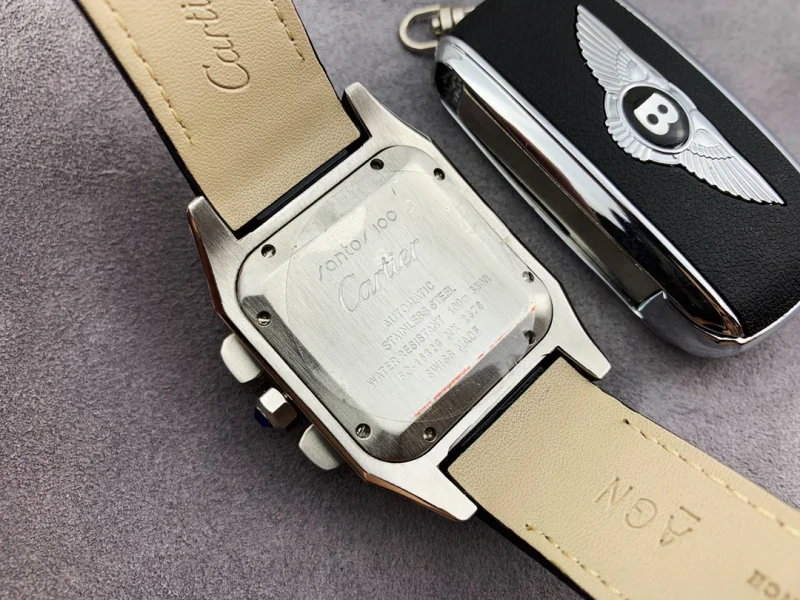 最高級カルティエ サントス クロノグラフク W20090X8-003[6]