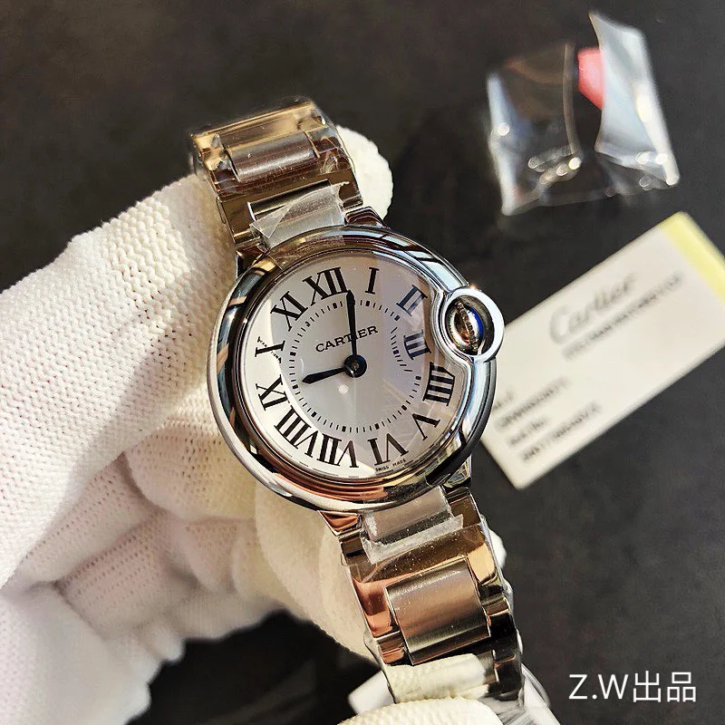 カルティエバロンブルー ブランドコピー時計28/33/36mm 101680[2]