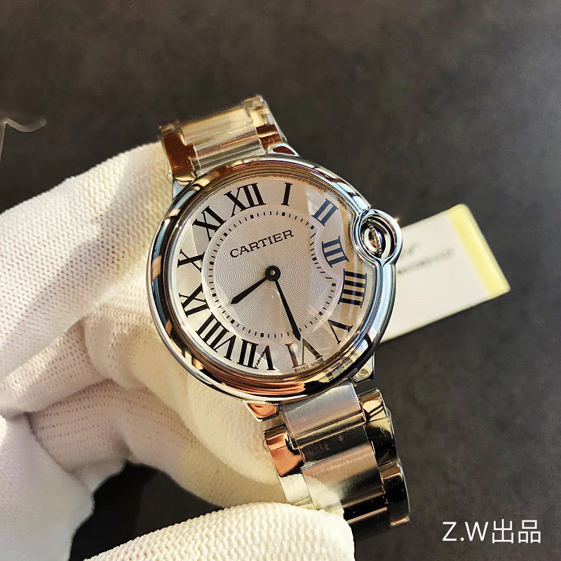 カルティエバロンブルー ブランドコピー時計28/33/36mm 101680[3]