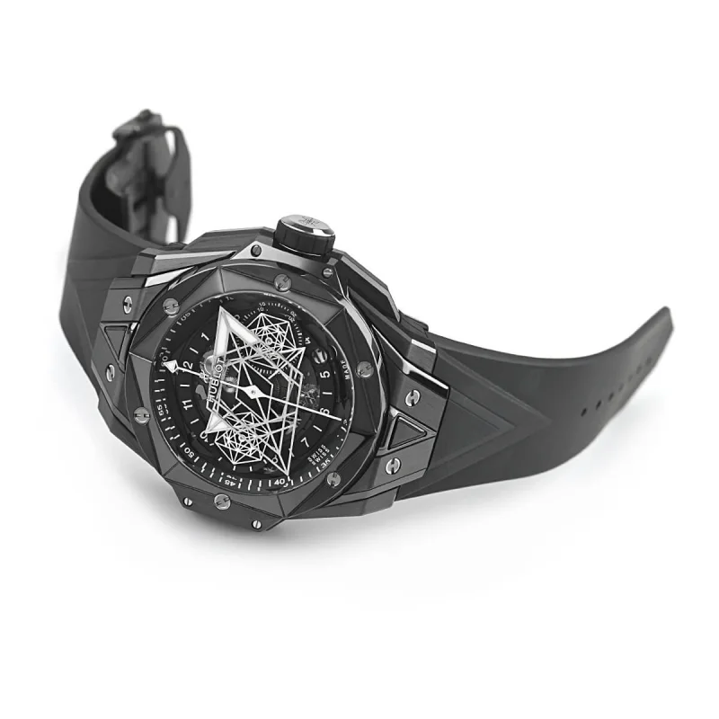 限定250本 Hublotビッグバン ウニコ サンブルーII ブラックマジック 418.CX.1107.RX.MXM22[2]