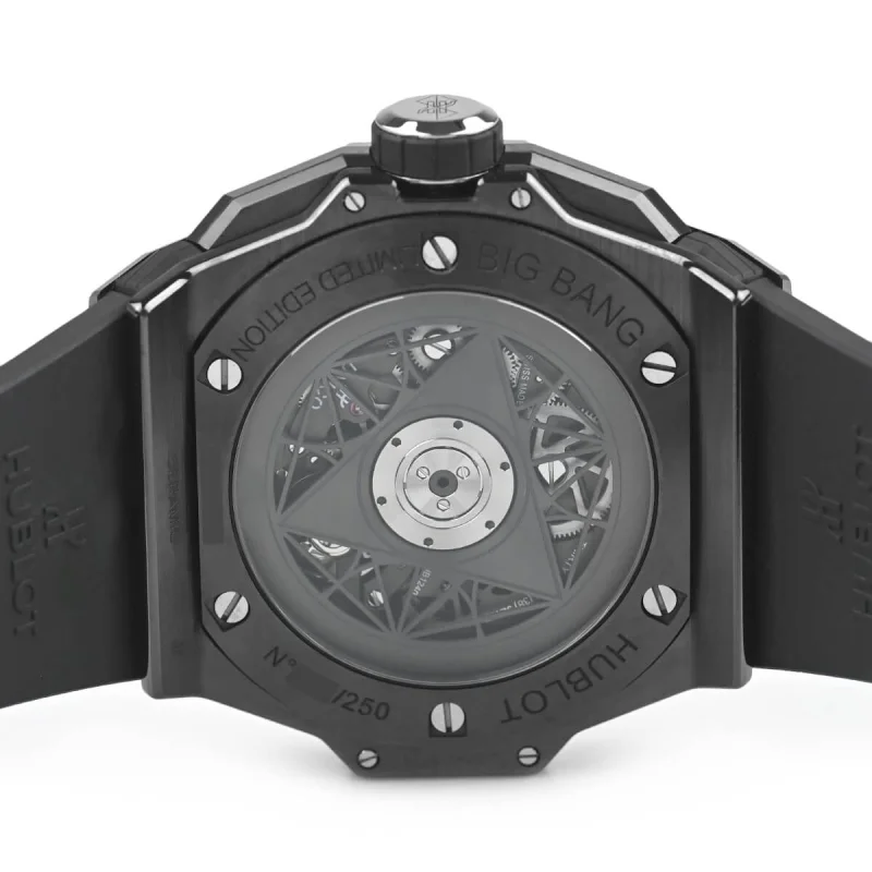 限定250本 Hublotビッグバン ウニコ サンブルーII ブラックマジック 418.CX.1107.RX.MXM22[4]