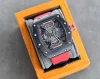 高品質リシャールミルコピー時計天然ゴムストラップ RM053-01800 (5)