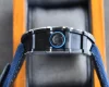 高品質リシャールミルコピー時計天然ゴムストラップ RM053-01800 (6)