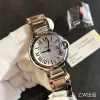 カルティエバロンブルー ブランドコピー時計28/33/36mm 101680 (3)