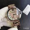 カルティエバロンブルー ブランドコピー時計28/33/36mm 101680 (6)