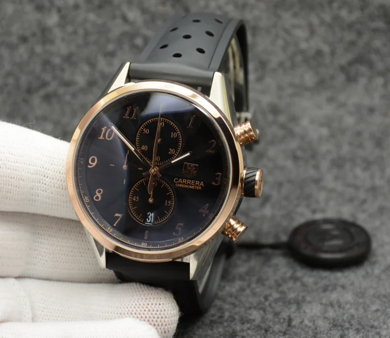 タグホイヤーコピー時計通販カレラ穴あきストラップT293022[2]