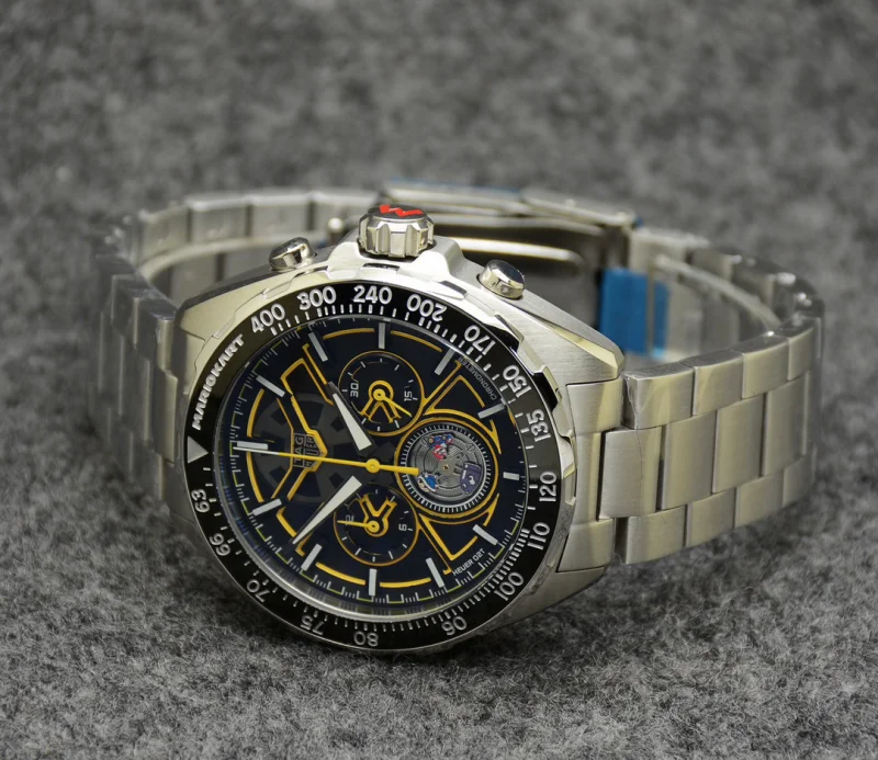 タグ・ホイヤースーパーコピークォーツメンズ高硬度ミネラルガラスT396520[5]