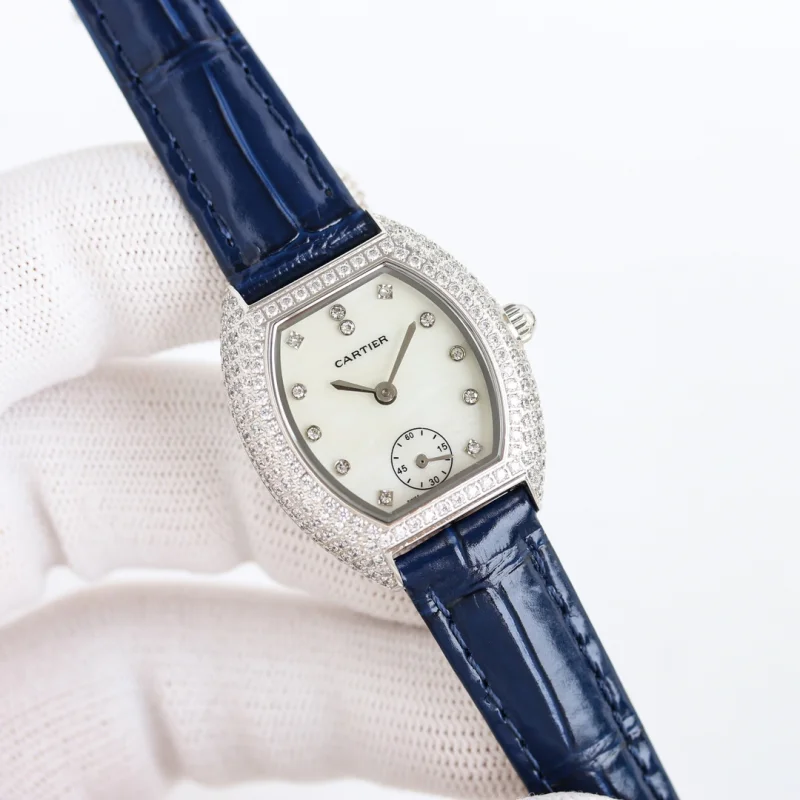 【超リアルな写真撮影】Cartier-カルティエコピーミニ レディバレルタイプ838BJ10