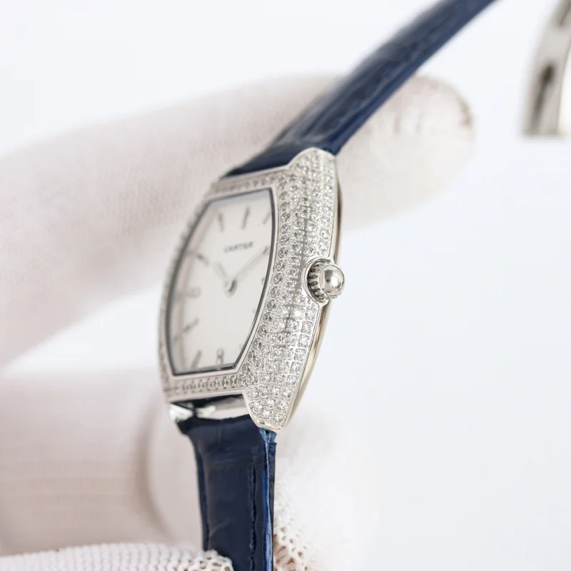 【超リアルな写真撮影】Cartier-カルティエコピーミニ レディバレルタイプ838BJ10[8]