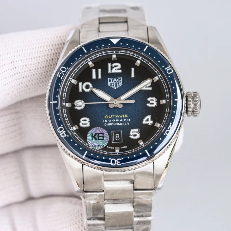 タグ・ホイヤー オータヴィア42mm ファッションブルーN級品ブランドTAG982[1]