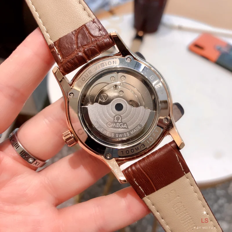 贈り物に最適オメガ デ･ビル0027203メンズ大型フライホイール機械式コピー時計[8]