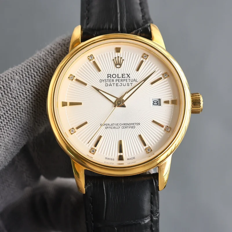 豪華ロレックコピー時計メンズチェリーニ・プリンス ローズゴールド00392NL