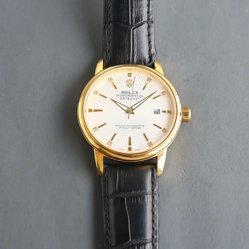 豪華ロレックコピー時計メンズチェリーニ・プリンス ローズゴールド00392NL[4]