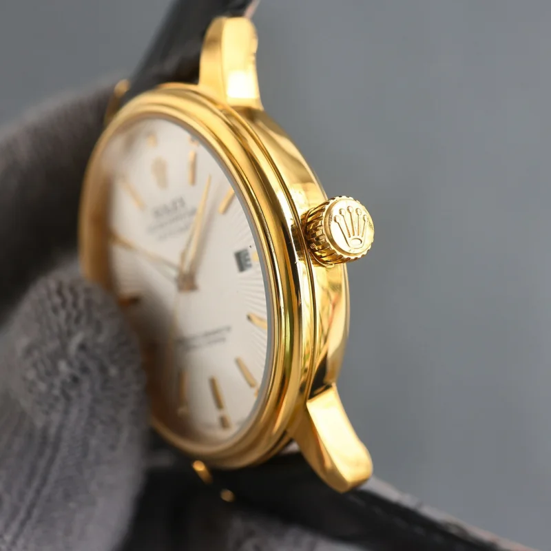 豪華ロレックコピー時計メンズチェリーニ・プリンス ローズゴールド00392NL[5]