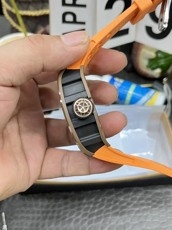 オレンジ リシャールミルコピー時計 RM52-05 マーズミッション【贈り物に最適】[4]