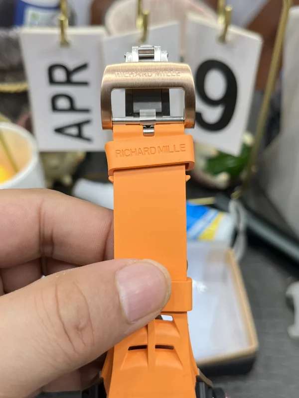 オレンジ リシャールミルコピー時計 RM52-05 マーズミッション【贈り物に最適】[6]