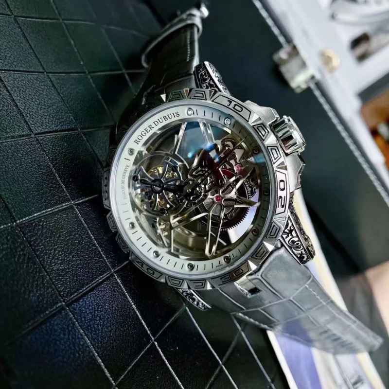 ロジェデュブイコピー時計通販 エクスカリバー トゥールビヨン 46mm RD77003[6]