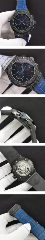 ブルー質感良好 ブランド ウブロ人気クラシック フュージョン クロノグラフ 521.NX.1170.LR.1704 