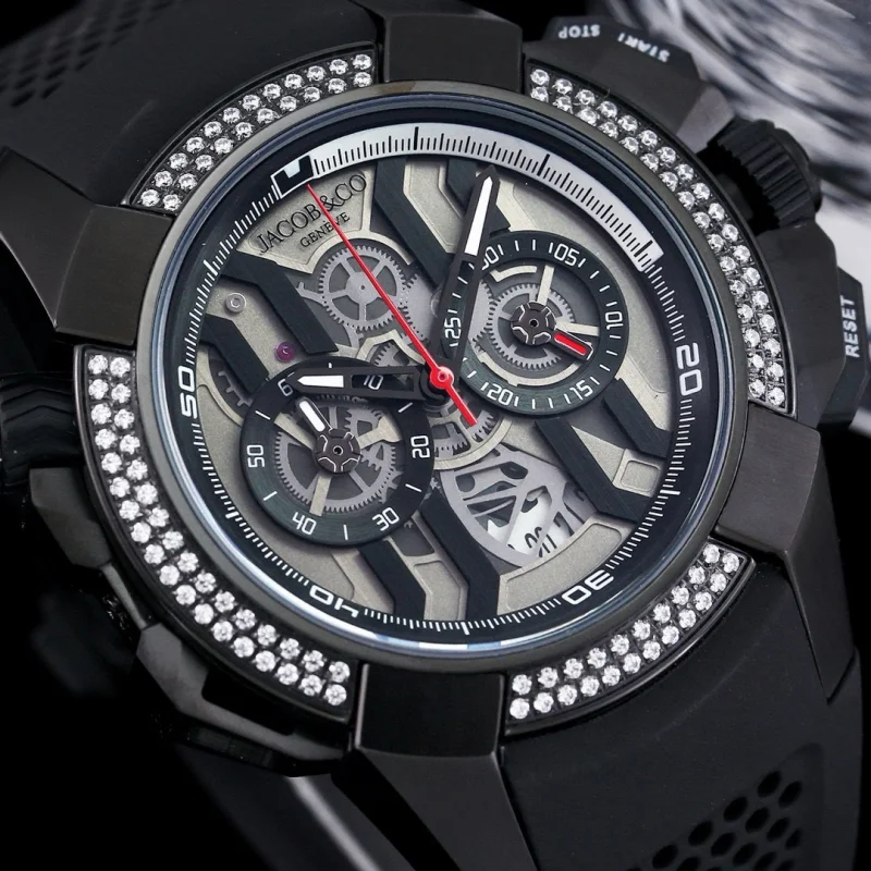 ジェイコブ&コーコピー時計 EPICX 45mmメンズ高品質 ダイヤモンド779JC322[5]