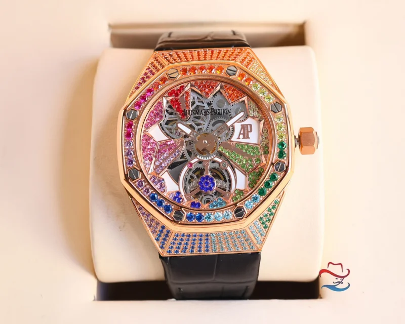 【満天の星】ダイヤモンド オーデマピゲ時計コピー ロイヤル オーク コンセプトメンズ19277SR.2029