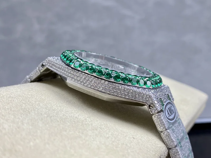 オーデマ ピゲ専門店 ロイヤル オーク 最高品質スワロフスキーダイヤモンド 満天の星15400/22[4]