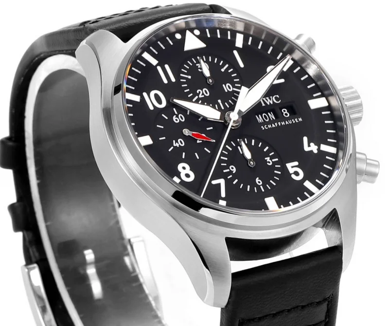 IWCコピー時計IW378003 パイロットブラックダイヤル【最安値挑戦】[1]