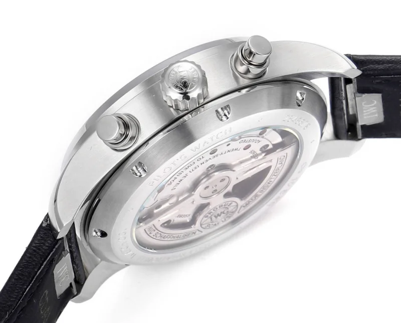 IWCコピー時計IW378003 パイロットブラックダイヤル【最安値挑戦】[4]