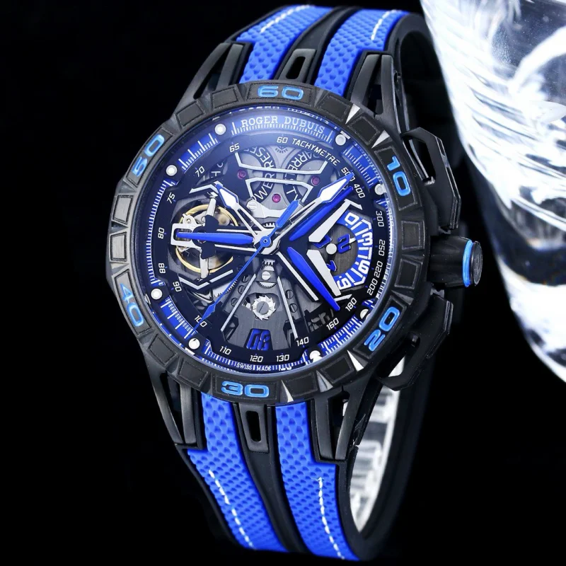 ロジェ・デュブイ高級N品 エクスカリバー自動巻き カーボンチタン合金D16829Q51[1]