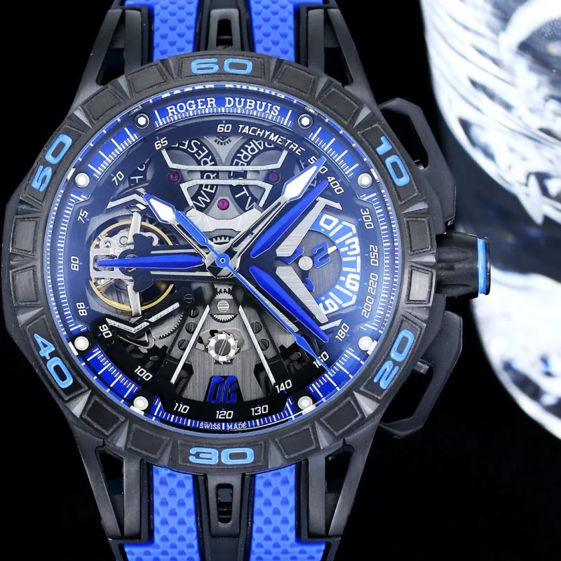 ロジェ・デュブイ高級N品 エクスカリバー自動巻き カーボンチタン合金D16829Q51[4]