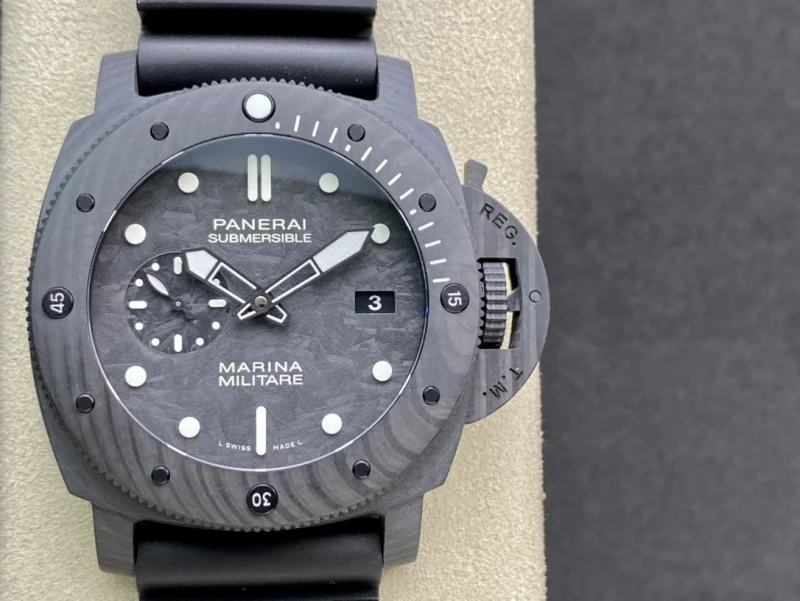 PAM979 パネライブランドN級品 カーボンファイバーダイヤル47mm