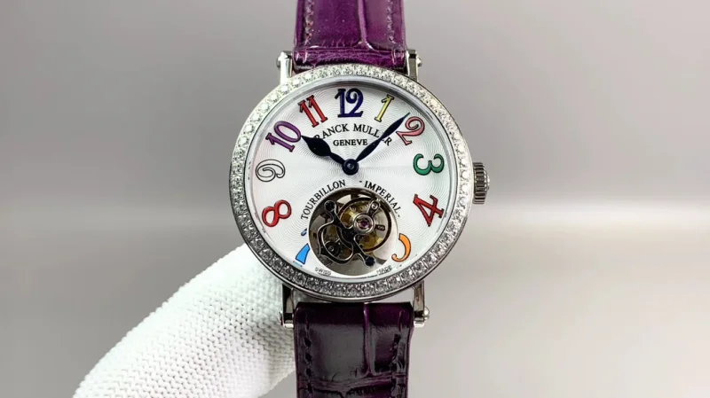 フランクミュラー人気ブランドの女神高級ジュエリー トゥールビヨンF7204700