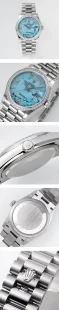 ブランドロレックスコピー M128349RBR-0031デイデイト 36mm ターコイズ 2024最安値挑戦