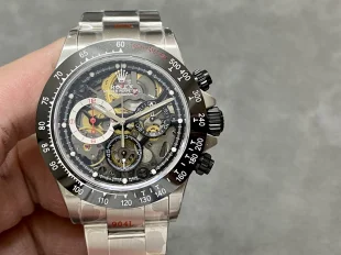 【スケルトン時計】ロレックス デイトナN級品ブランド複雑な形状 18299LN