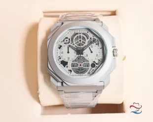 最安値ブルガリコピー時計オクト904チタンメタル40mm 77929KQ