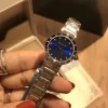 ブルガリBvlgariブルー最も人気ある白蝶貝文字盤B23L250 (2)