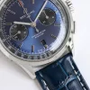 ブライトリング ブルーダイヤル プレミア B01 最高級腕時計クロノグラフ42MM 71029201 (9)