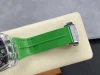 ジェイコブ&コーコピーの新しい透明ケースとW16エンジン 緑のストラップ3301920 (8)