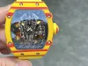 【赤と黄色】リシャールミルRM27-03 トゥールビヨンN級品時計質感良好 (7)