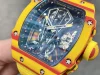 【赤と黄色】リシャールミルRM27-03 トゥールビヨンN級品時計質感良好 (8)