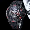 ロジェ・デュブイ高級N品 エクスカリバー自動巻き カーボンチタン合金D16829Q51 (1)
