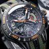 ロジェ・デュブイ高級N品 エクスカリバー自動巻き カーボンチタン合金D16829Q51 (4)