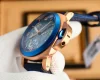 パネライ最高級コピー時計オートマティック ブルー本牛革ストラップP6838R20 (6)
