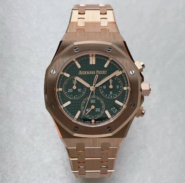 相当安値スーパーコピーオーデマピゲ ロイヤルオーク クロノグラフ グリーン 26240OR.OO.1320OR.08