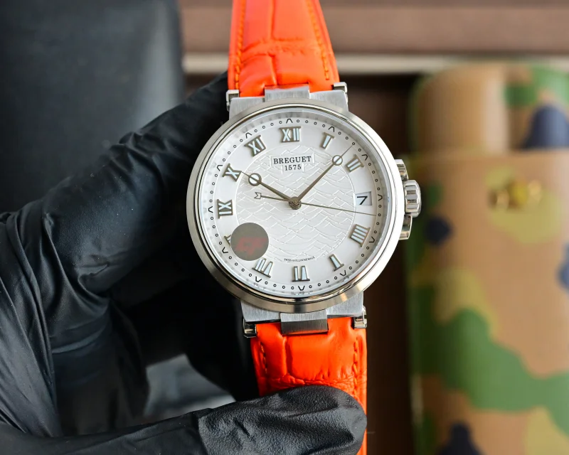 高級材料 ブレゲコピー時計 マリーン 5517AC【777Aムーブメント】[8]