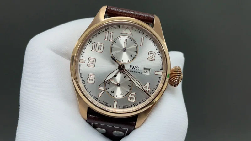 新作 IWC パイロットシリーズ IW51584 ロングパワームーンフェイズ自動巻き時計[2]