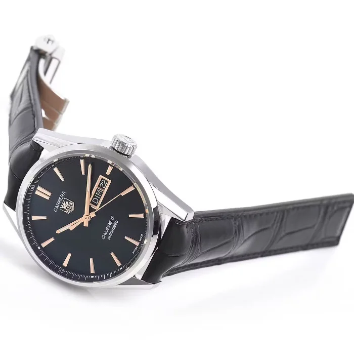 高品質タグ ホイヤー 腕時計 カレラ キャリバー5 デイデイト WAR201C.FC6266