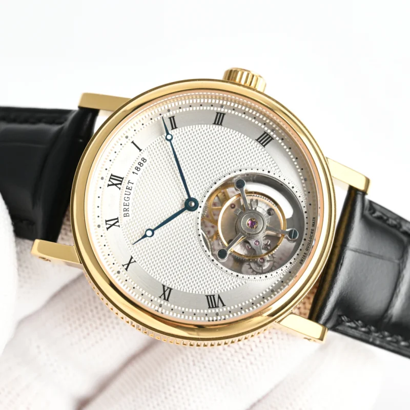 質感良好 ブレゲコピー時計 トゥールビヨン タイムピース B70203[5]