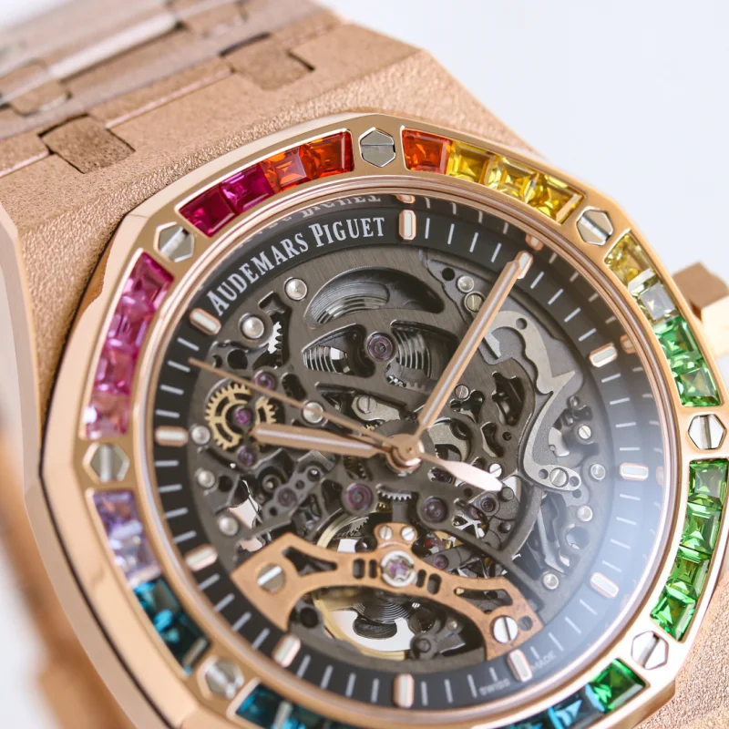 ブランド時計激安 Audemars Piguet ロイヤルオークレインボー新商品15412BC[2]