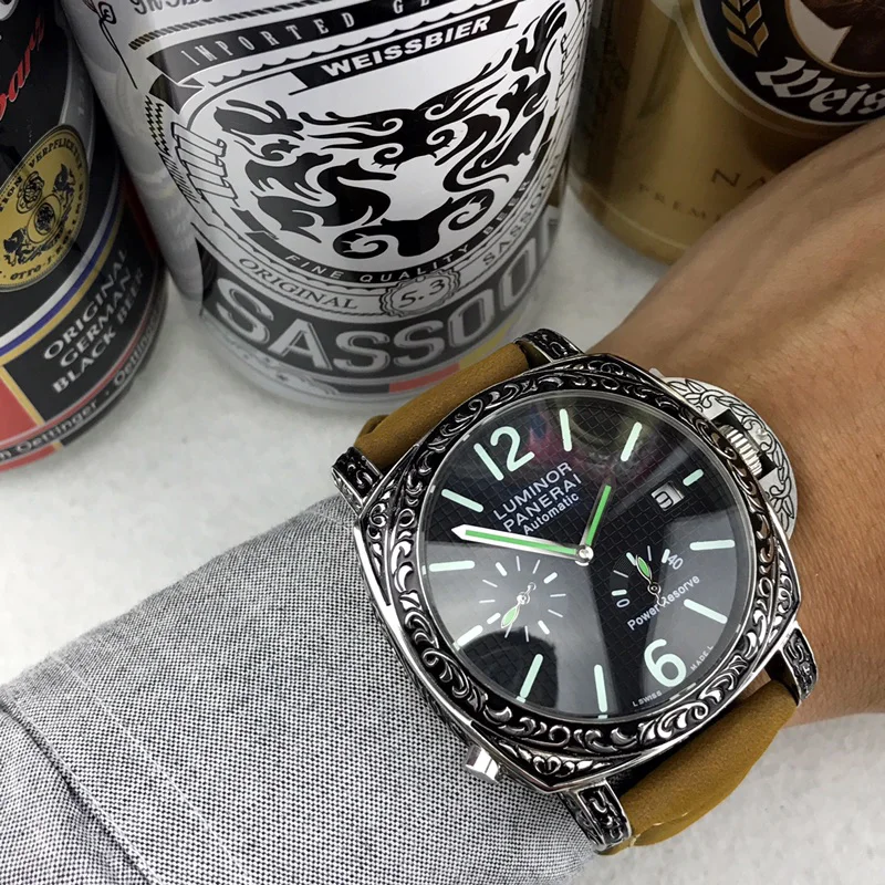 パネライ(PANERAI)刻印入りメンズ時計偽物44 機能性良 PAM1692320